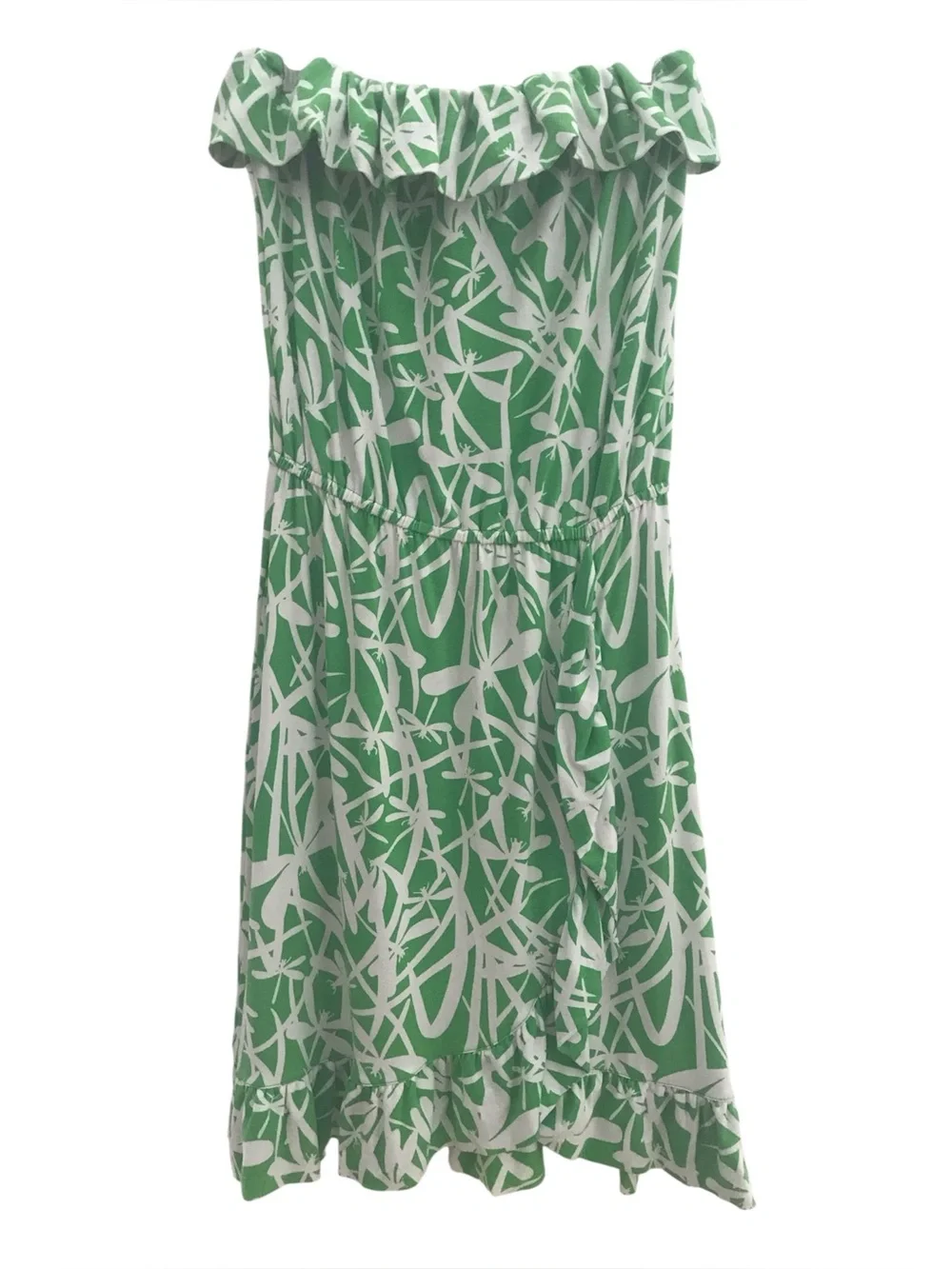 LILLY PULITZER Flor Dress in the Green Bean Light My Fire Pattern - Picture 3 of 14
